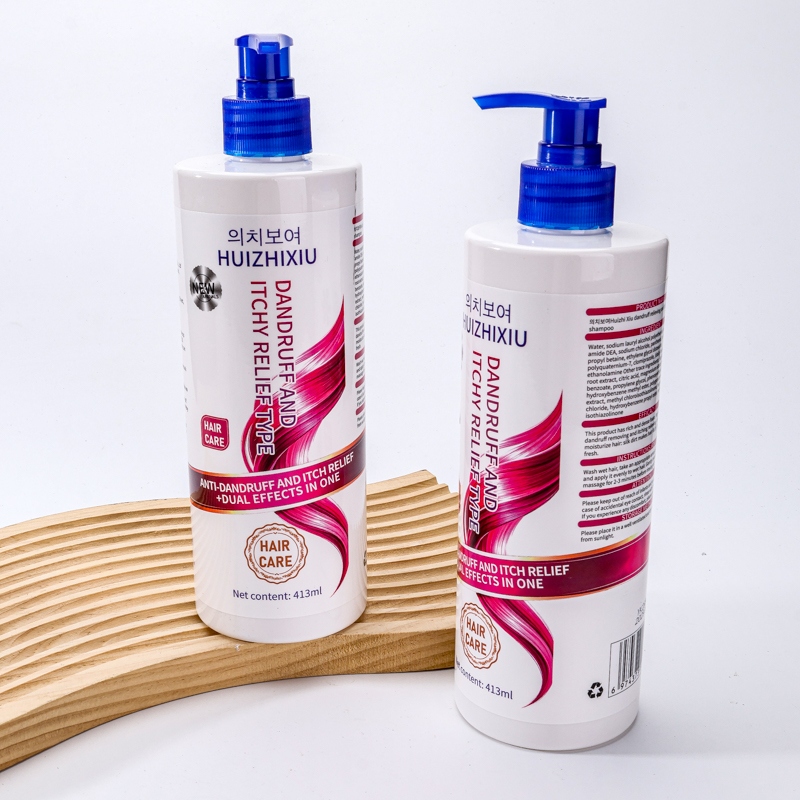 Huizhixiu Anti-dandruff and Antipruritic Shampoo 413ml (Inglés) 4