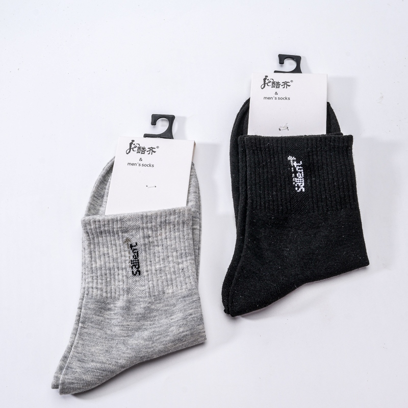 Calcetines de Algodón Deportivo Para Hombres de Qi Cool 3
