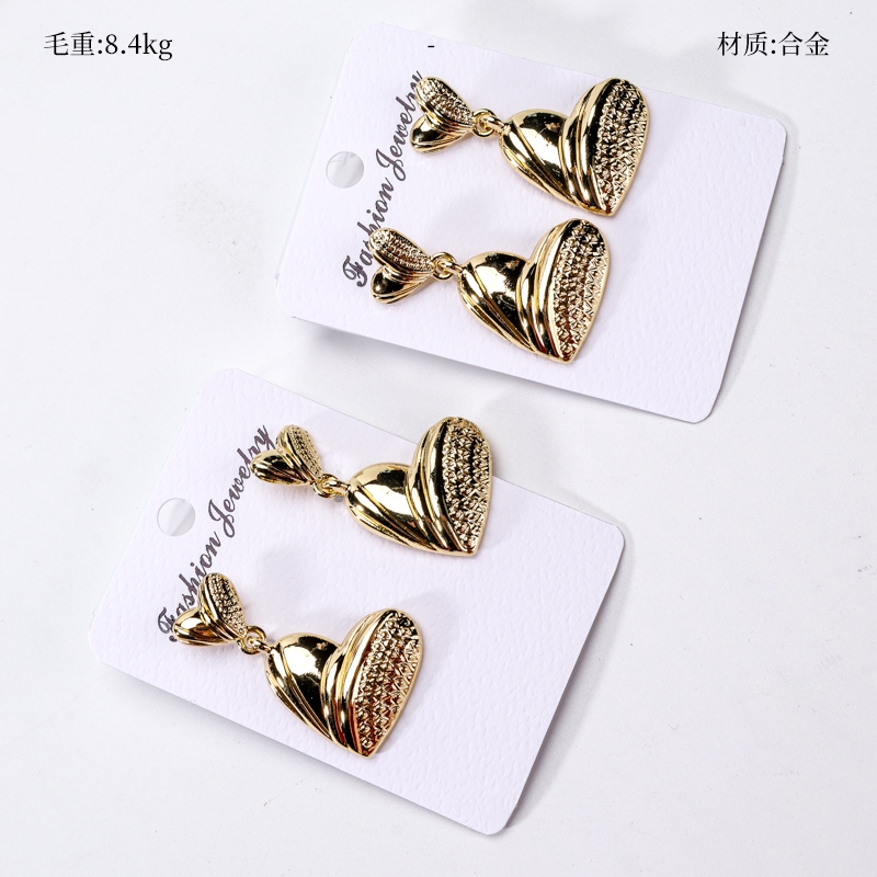 Pendientes Golden Love Stud 2