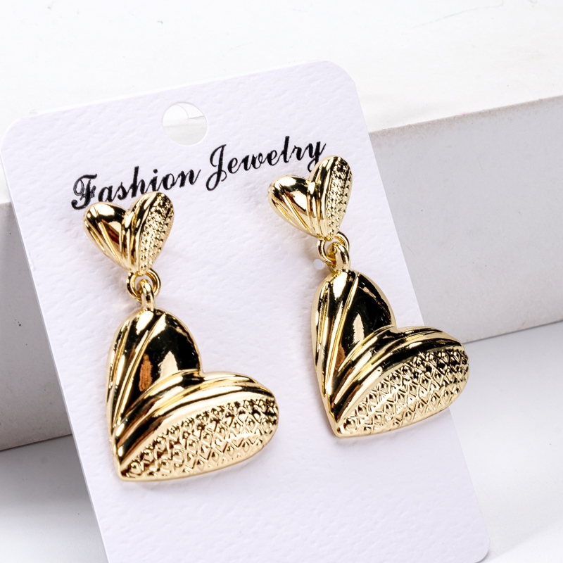 Pendientes Golden Love Stud 3