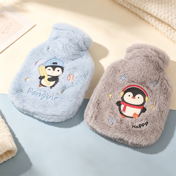 P809 Penguin Baby Water Injection Hot Water Bag (500ml) 3