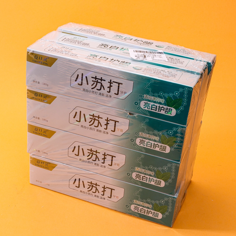 Yikou Ling Bright White Soda Toothpaste 180g 4