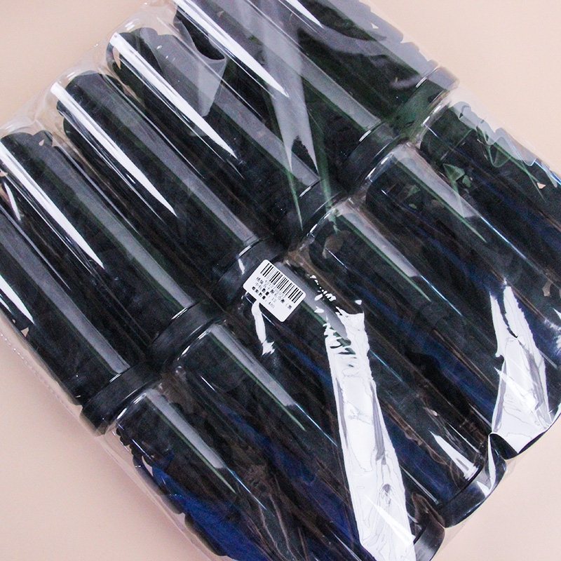 Cubo Cincuenta Azulejos de Pelo (Negro) 4