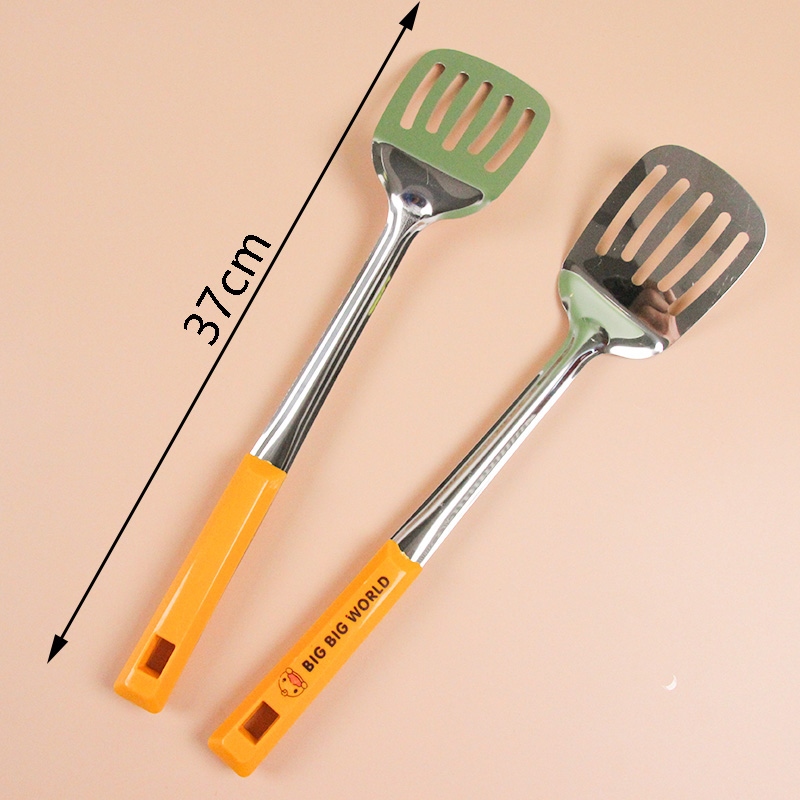 Pequeño Pato de Acero Inoxidable Freído Spatula