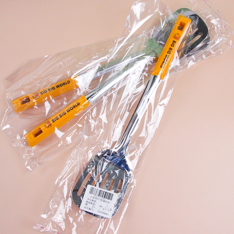 Pequeño Pato de Acero Inoxidable Freído Spatula 4