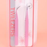 K-614 Tarjeta de Succión Tweezers SET ( Clip de la Ceja)(442) 5
