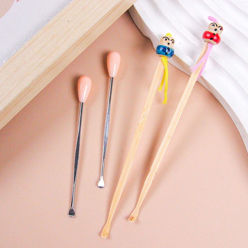 Y-021 Blister-packed Bamboo Joint Ear Picks (2 Piezas 042) 3
