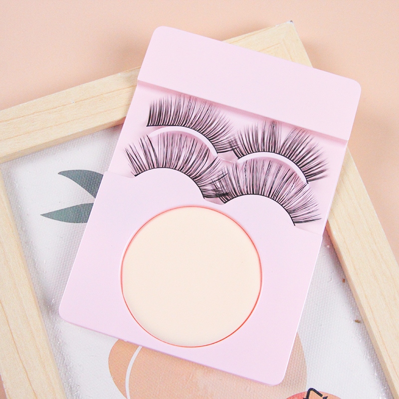 YM-018 False Eyelashes + Cushion Foundation Combo (2 Pares) 4