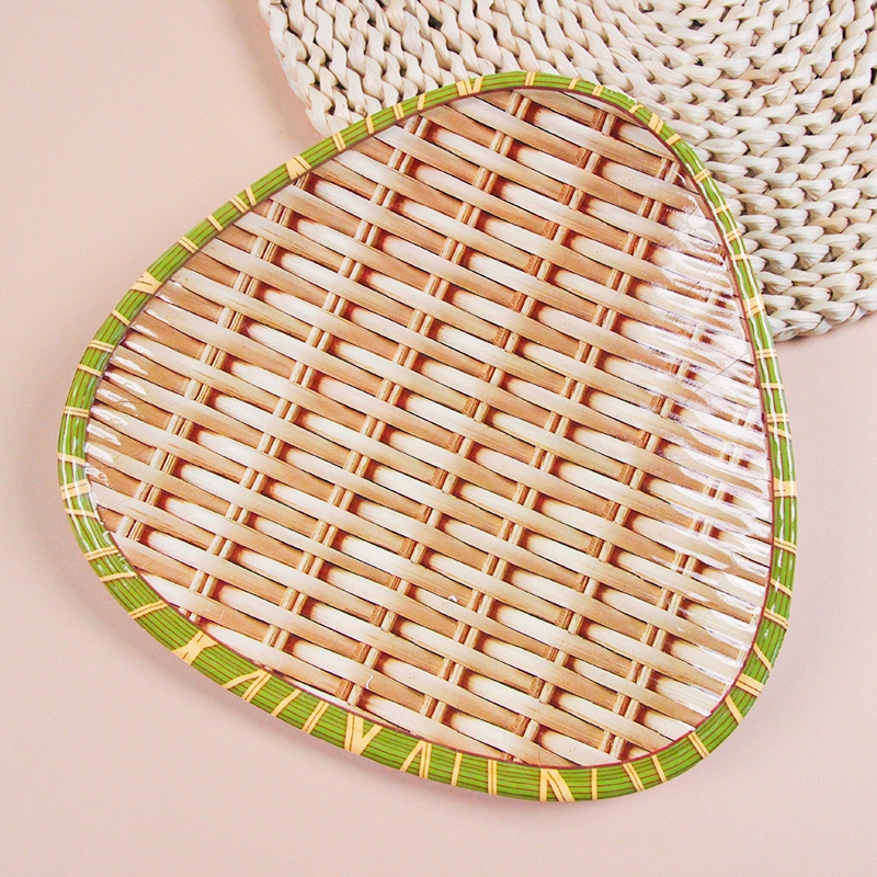 LC212 Bamboo Woven Heart-shaped Fruit Dish 3