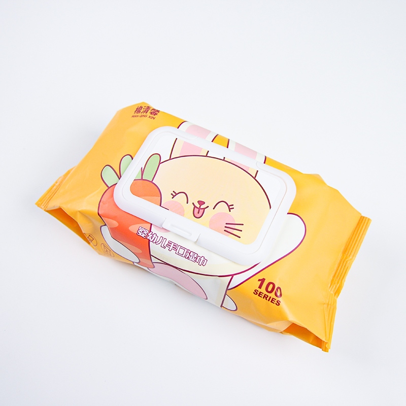Cotton Qingxin 2298 Radish Rabbit Baby Wipes (100) 3