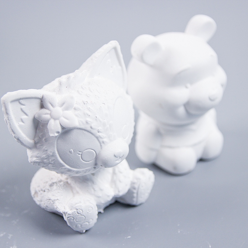 Fox Winnie the Pooh Mixed Gypsum Doll 4