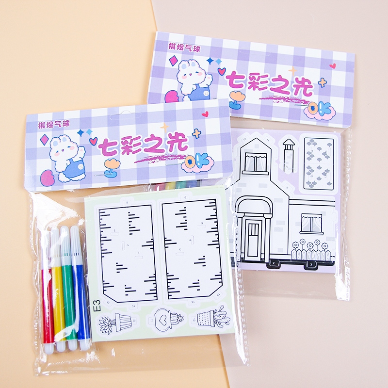 Qi Yu Tarjeta de Dibujo + Acuarela Pluma 5
