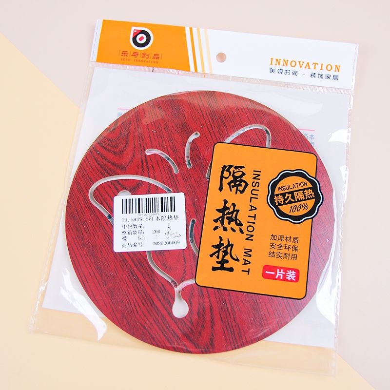 Aislamiento de Calor de Madera Roja