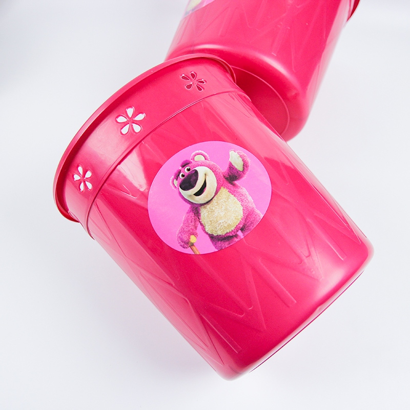 88-119 Strawberry Bear Handheld Trash Can 3