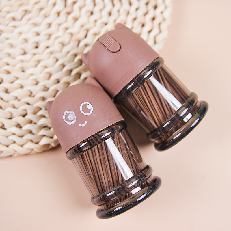 A-905 Cartoon Cat Carbonized Toothpick 2
