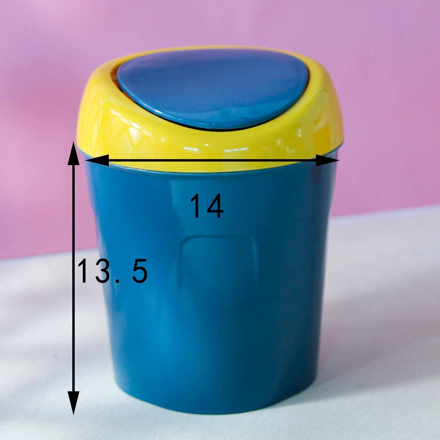 Yidele 8292 Flip-top Trash Can (180) 2