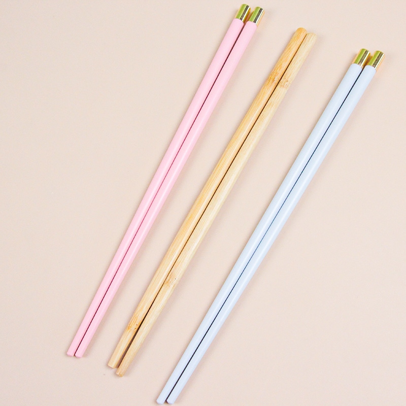 1813 Aleación Antibacteriana Ronda Top Lucky Chopsticks (Comprar Dos Conseguir Uno Gratis) 3