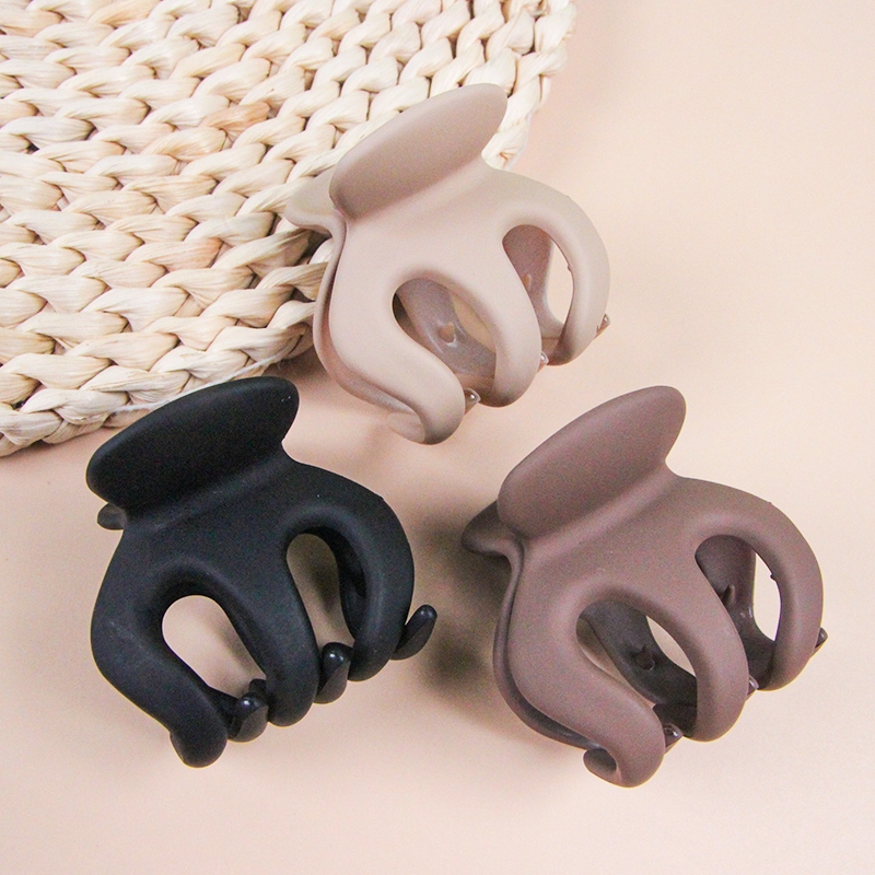 Recuadros de la Leche de la Leche de Té de Color Ponytail Clips 2