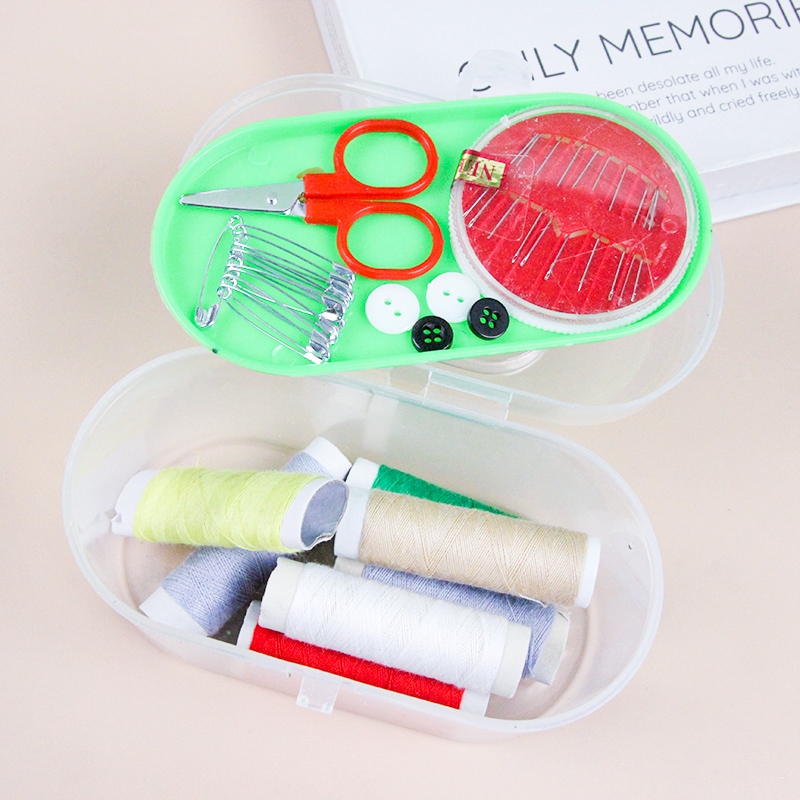 Oval Sewing KIT Treasure Box (252/box) 4