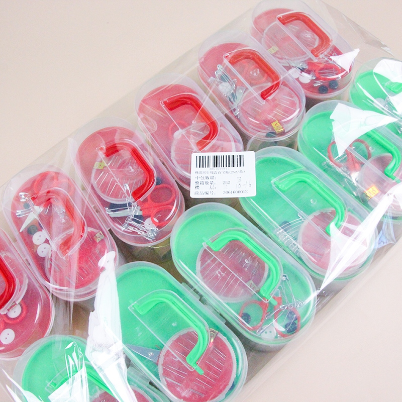 Oval Sewing KIT Treasure Box (252/box) 5