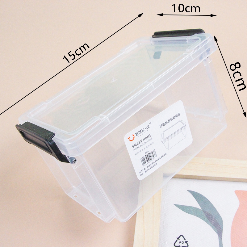 Yidele 8375 Stackable Square Storage Box 2