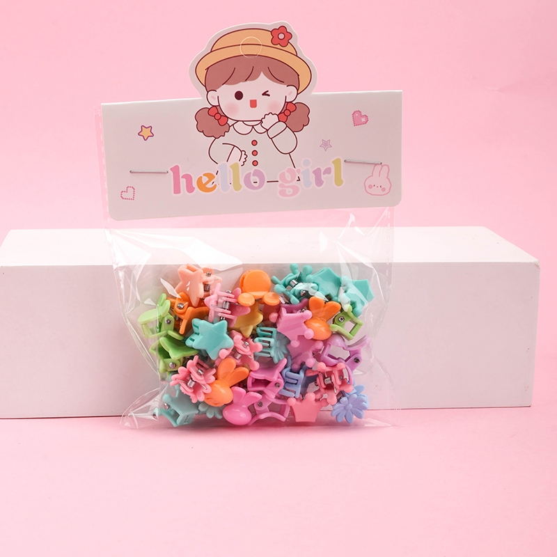 Tarjetas de Encabezado Boxeadas Embalaje Colorido Mini Garras Clips (Set of 30) 3