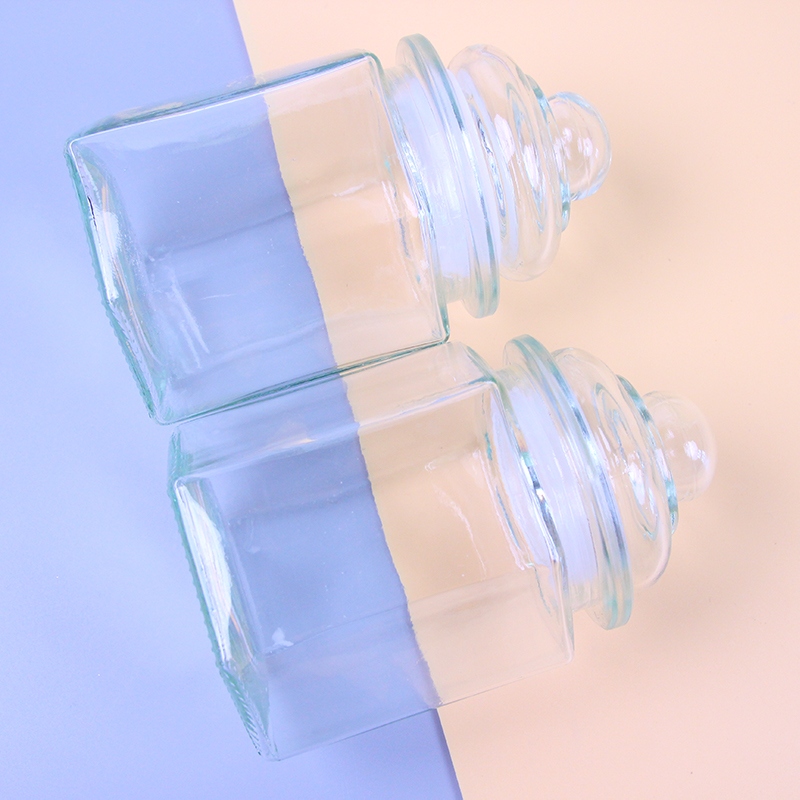 Botella de Vidrio Multifunción Hexagonal