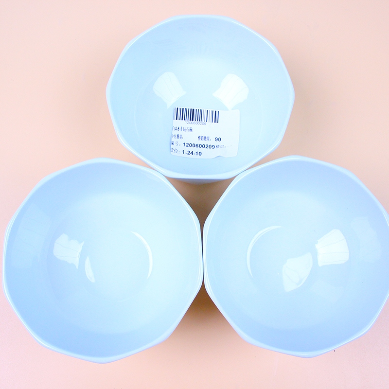Cuenco Blanco de Diamantes de 4,5 Pulgadas (Calificado) 4