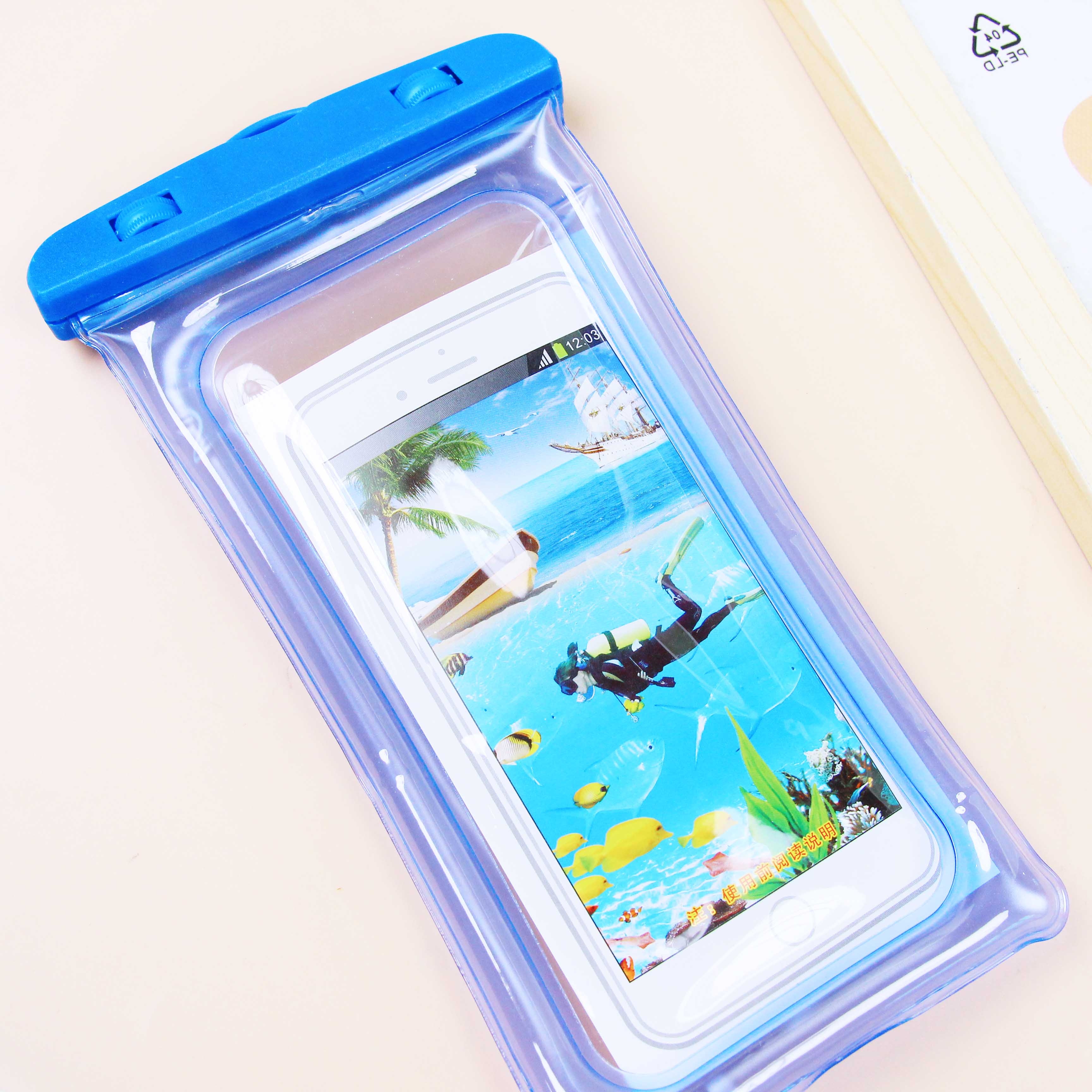 Bolsa Impermeable de Teléfono Celular Transparente 3