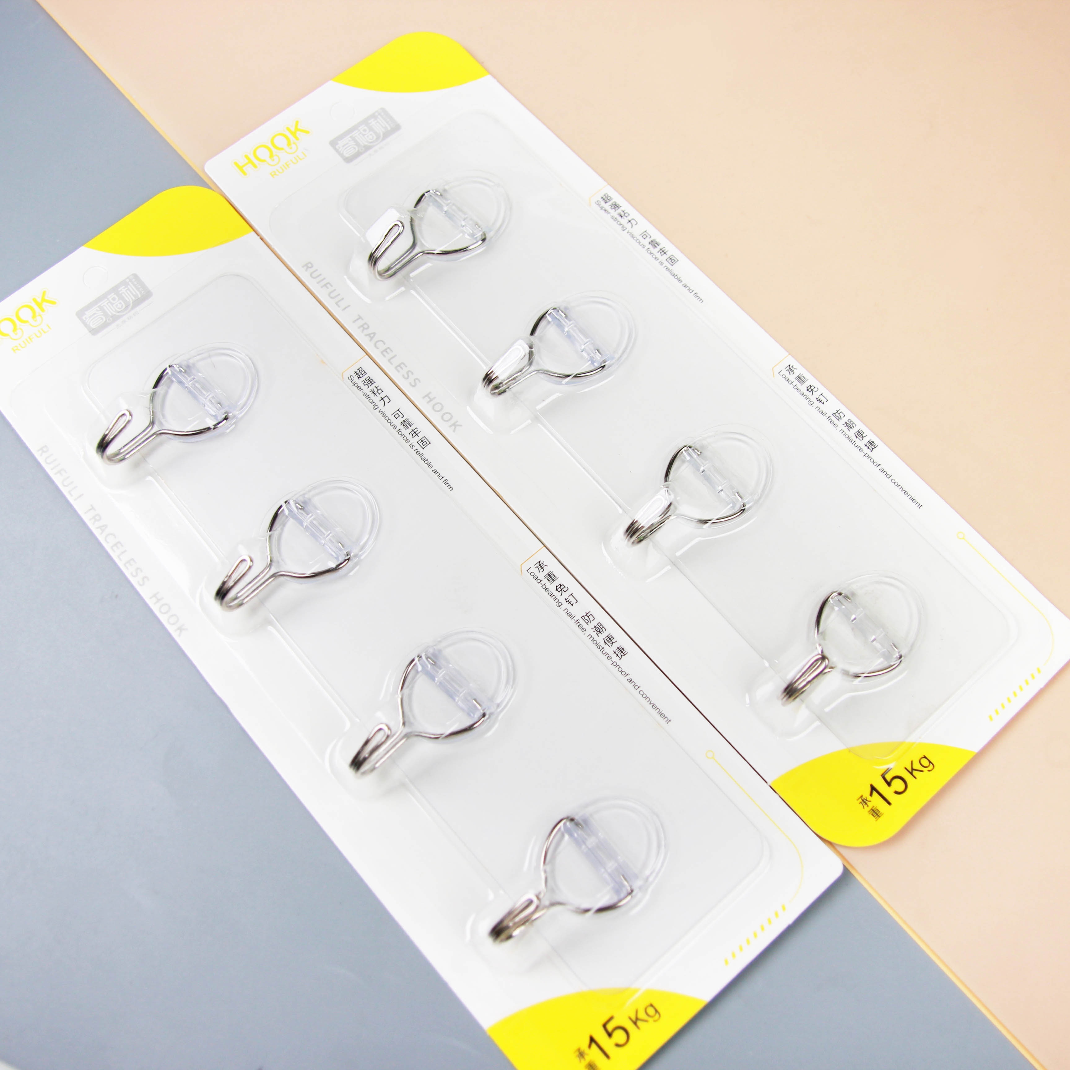 0279 Moomoo Home 4-connected External Seamless Hook