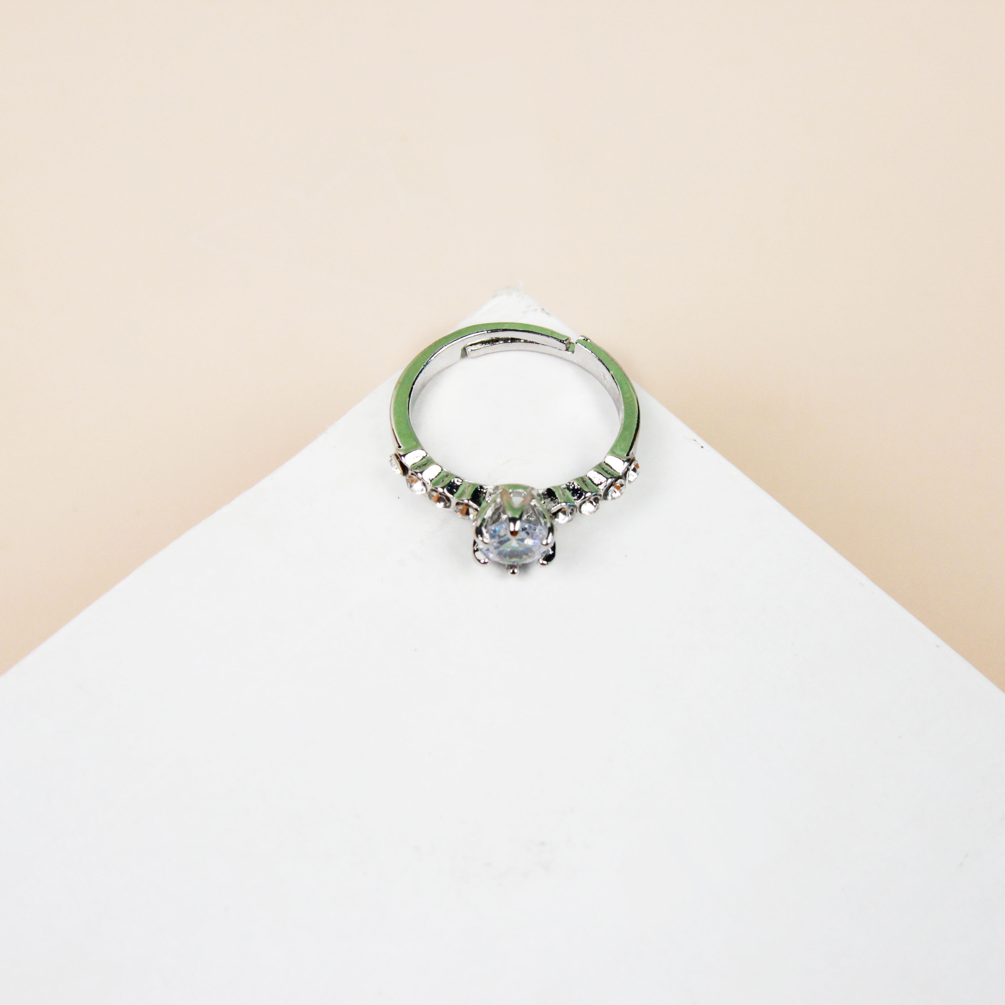 Moda Rinstone Damas Anillo (8 Piezas, Ajustable) 3