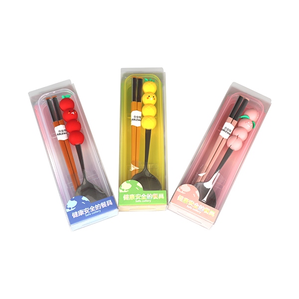 Frutas Apilando Palillos de Cuchara SET de Cubierto 5