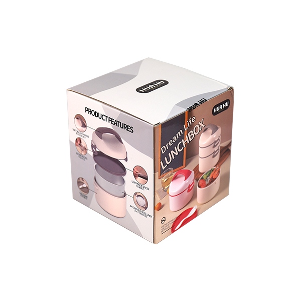 DM6010 Caja de Almuerzo Redondo de Sola Capa (1000ml) 4