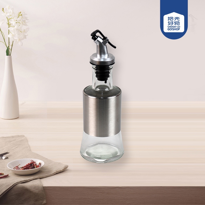0018, Como la Botella de Aceite de Vidrio de Cuero de Ensueño 200ML