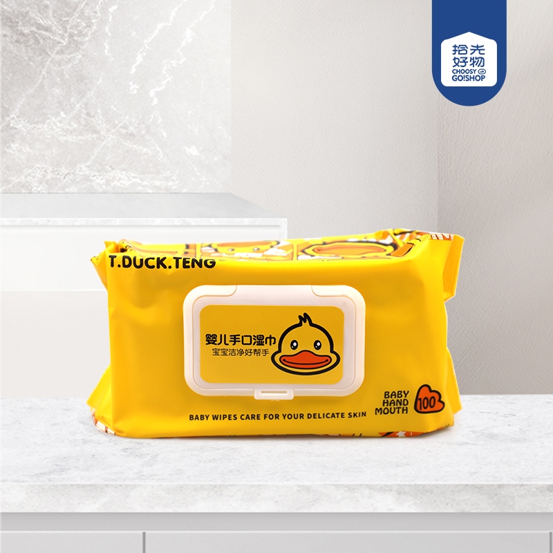 4105 Yellow Duck Wet Wipes (100 Series)