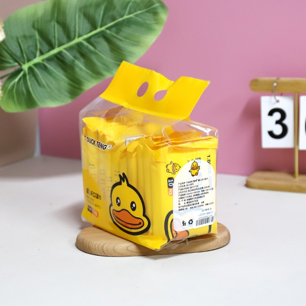 4624 Amarillo Pato 10 Pack Wipes Húmedos 4