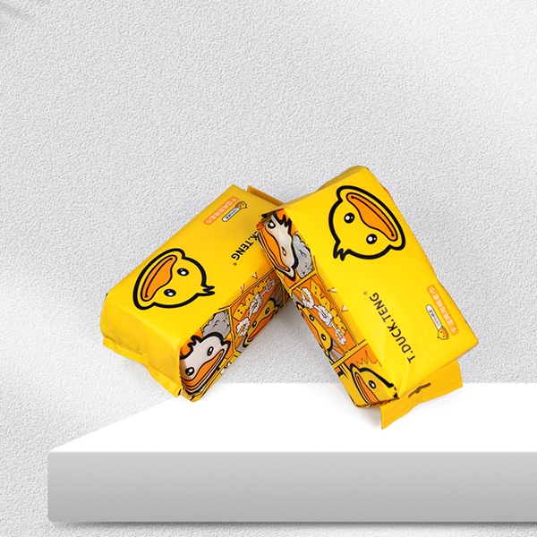 4648 Pequeña Pato Amarillo Algodón Suave Cara Toalla 3
