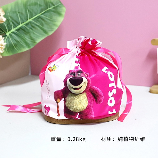 ZM56075-T Strawberry Bear Roll Soft Face Towel (280g) 3