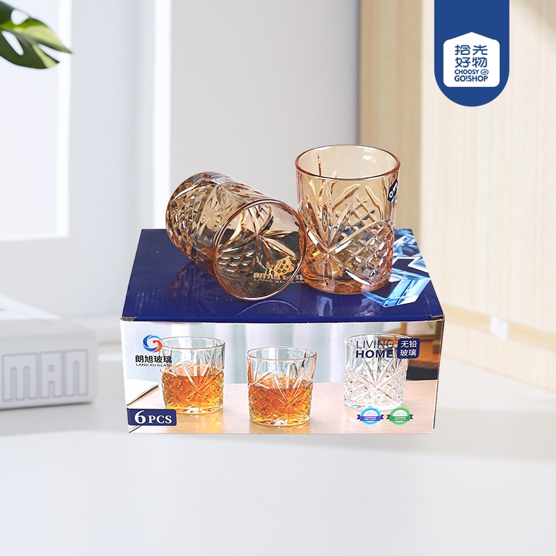 0615-4 Langxu Electroplated Glass (Gold)