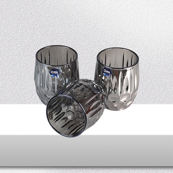 0607 Langxu Galvanizado Vaso Gris 4