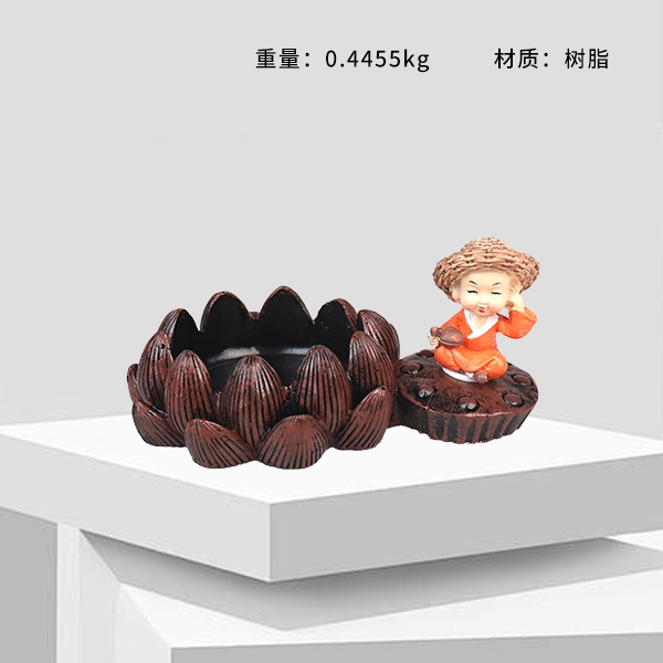 1012 Lotus Monk Ashtray 3