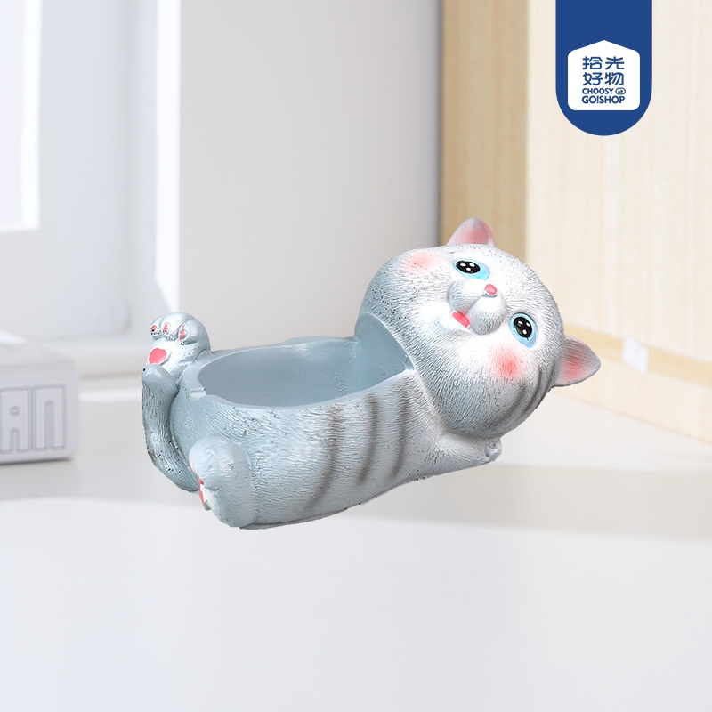 * Cute Kitten Ashtray 2
