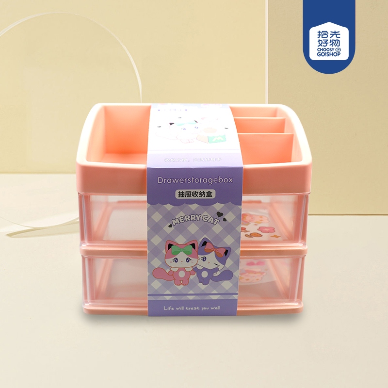 087 Maverick Youchuang - Caja de Almacenamiento de Dos Capas