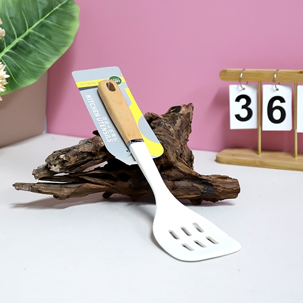 S-583 Empuñadura de Madera de Silicona Ranurada Pala 4