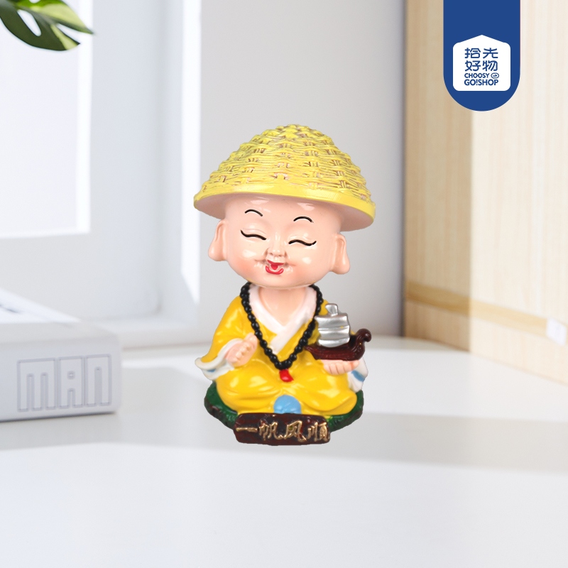 Sake Cabeza Monje Ornamento 2
