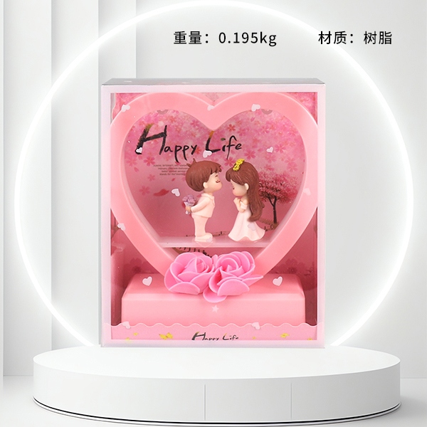 YD-199 Peach Heart Pareja Lighting Ornaments 3