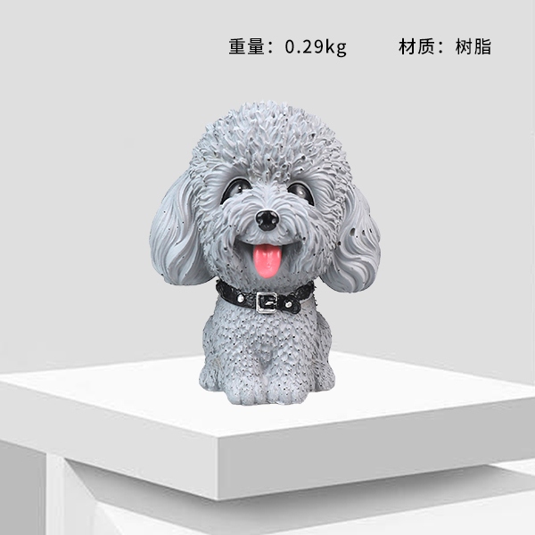 ZH6001 Pug Piggy Bank 3