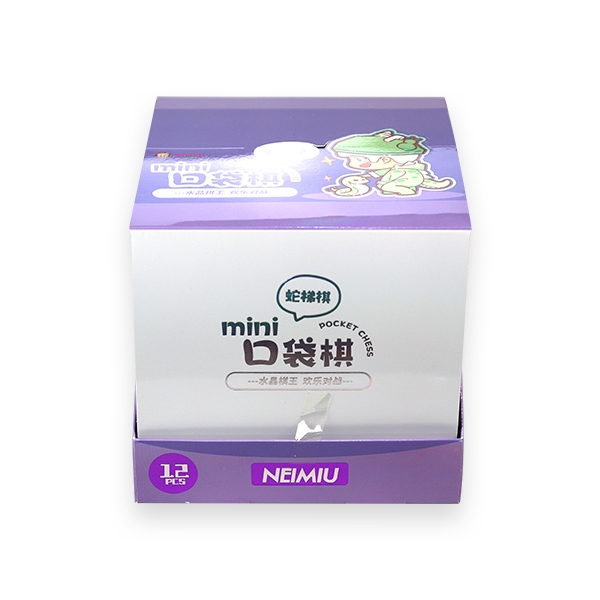 Monstruo de Té de Leche Desnudo-eye 4D Mini Ajedrez de la Escalera (2023-108) 4