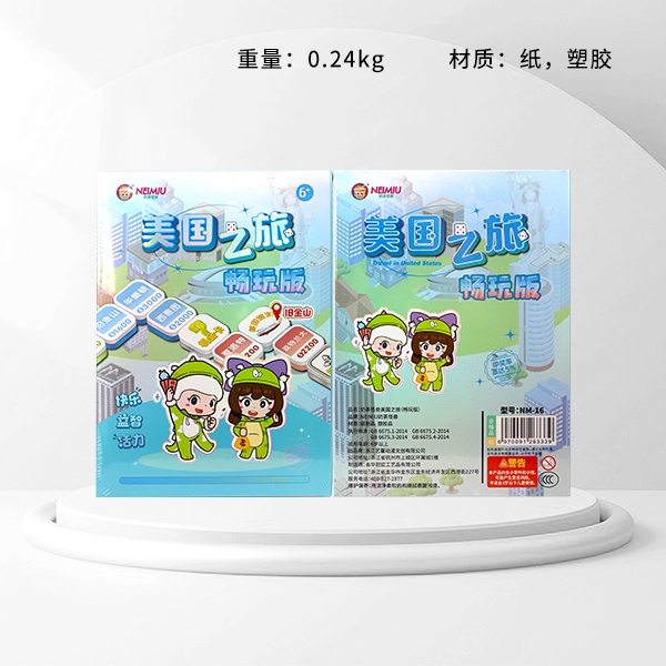 Milk Tea Monster China Tour Board Juego (Versión Portátil NM-16) 3