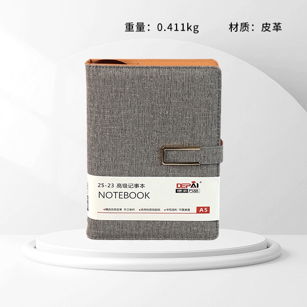 2523 Cuaderno de Hebilla Forrada de Hierro 3